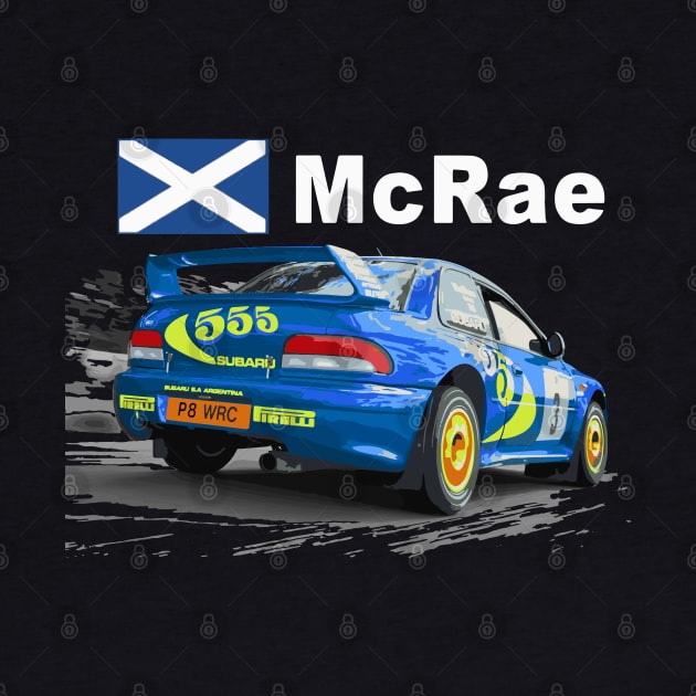 JDM Colin Mcrae World Rally Champion WRC STI GC8 22b Car 555 Impreza by cowtown_cowboy